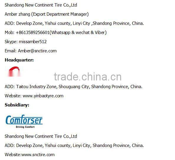 China pcr car tires with new design