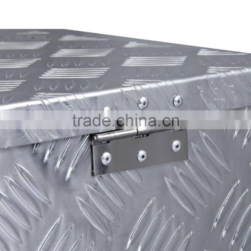 Lockable Aluminum truck tool box, pickup underbody toolbox, underbed storage toolbox
