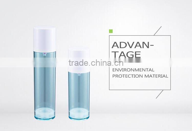 High capacity new products different size clear airless cosmetic spray bottles