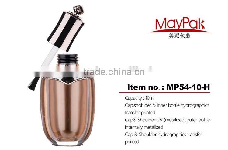 Yuyao factory supply douball wall nail polish bottle