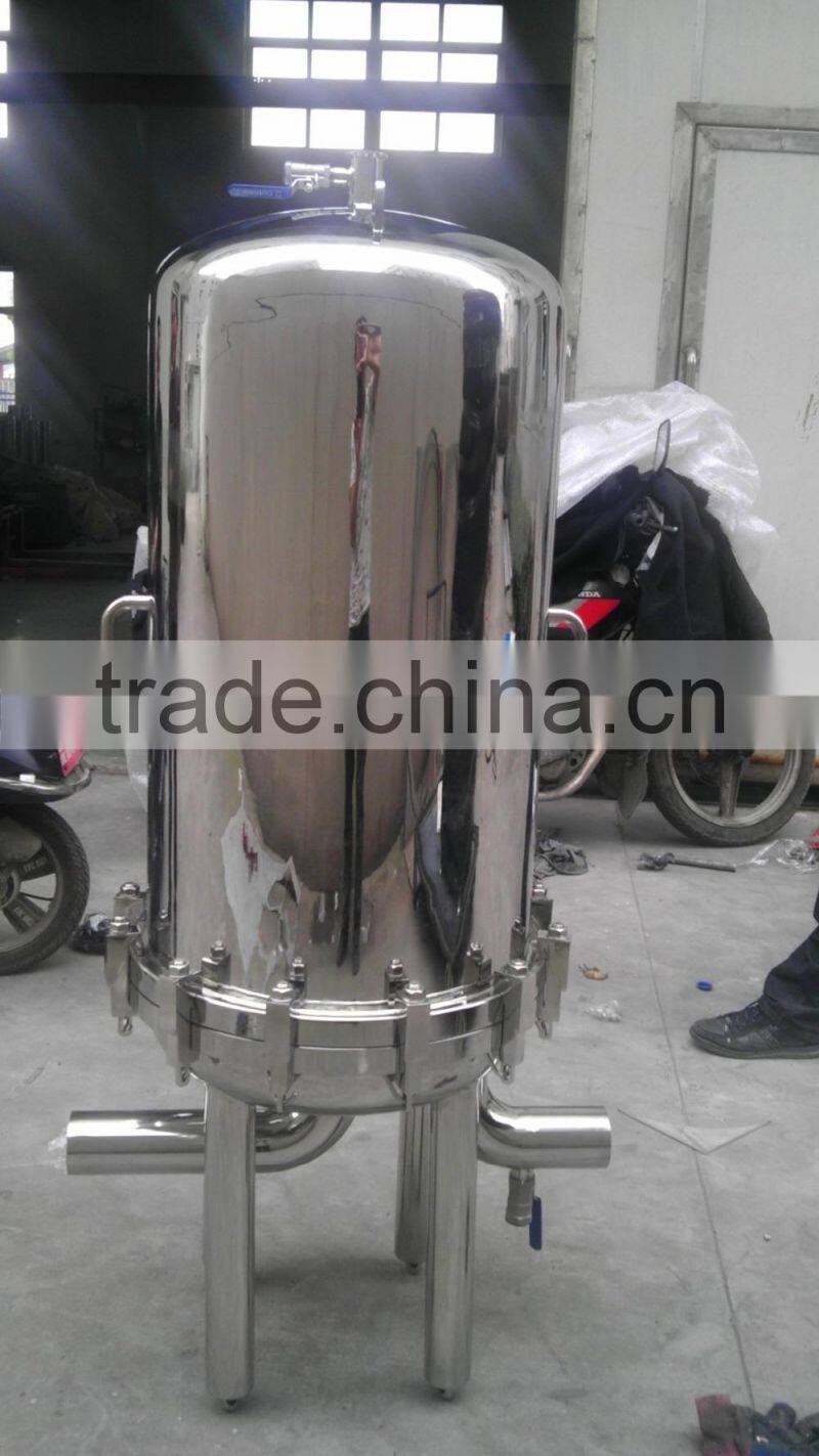 stainless steel side entry Bag Filter Vessels