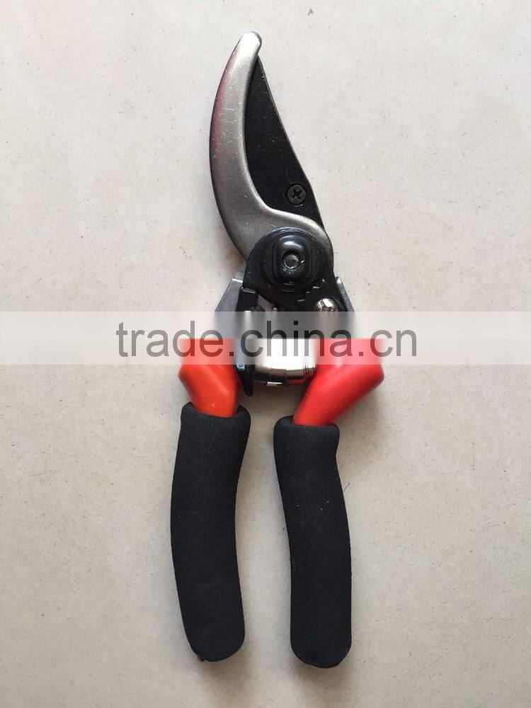 professional aluminium bypass hand garden pruner/shear