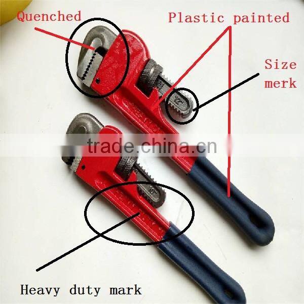 VBP/GS Certification ASTM Heavy Duty 24 Rigid Pipe Wrench