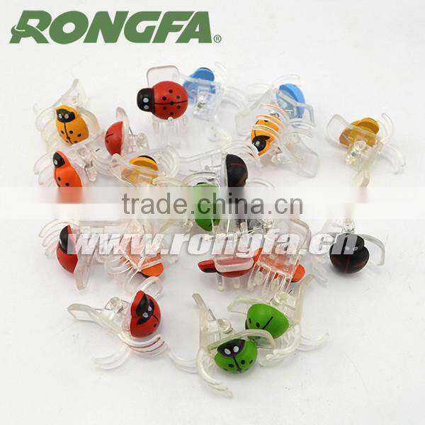 1.5CM flower plastic orchid clips