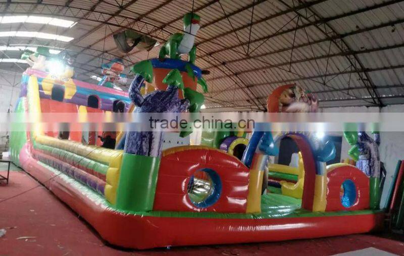 0.45mm PVC inflatable material for castles, trampolines, toys