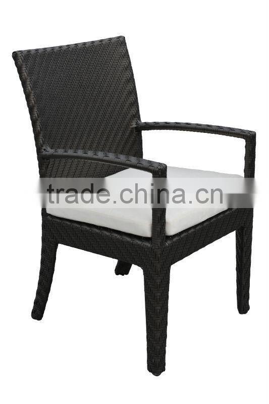 A - garden patio table set wicker lounger dining chair set 2107+FC009