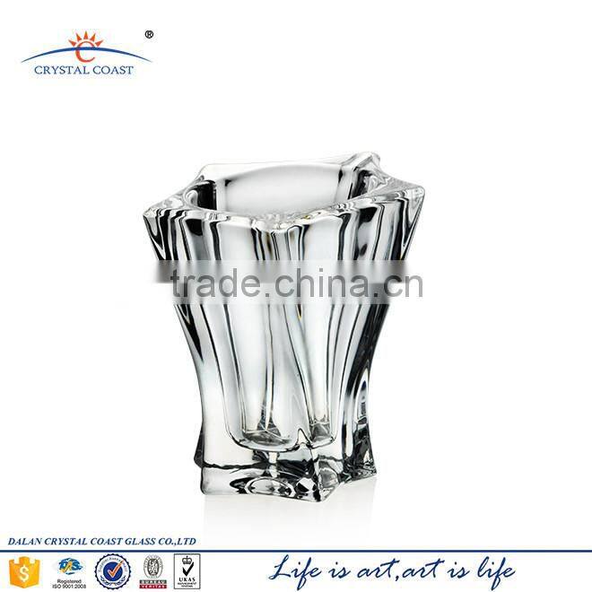 Decorative Promotional glass spoon rest; glass fork spoon holder