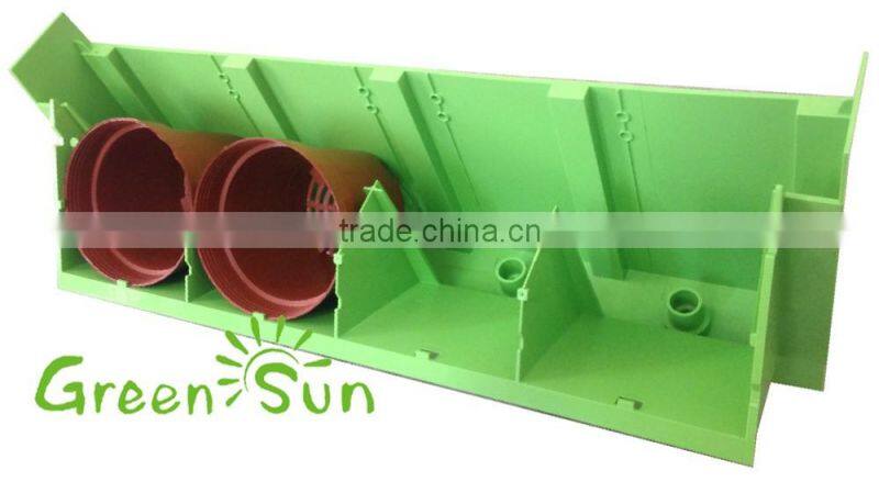 GreenSun 2016 hot sale green wall planter,living wall planter,vertical green wall garden planter,planter pots