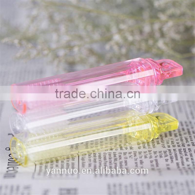 Transparent Plastic Disposable Portable Folding Toothbrush For Hotel and flight