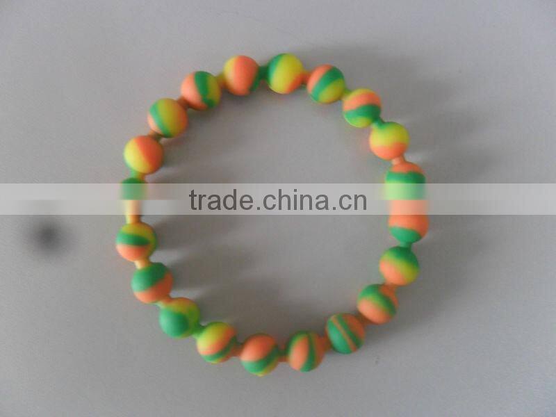 2013 Christmas best decoration shamballa custom printed beads