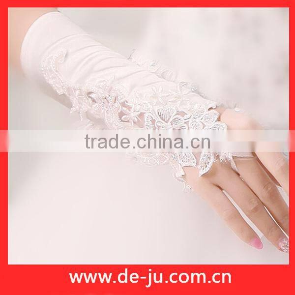Wedding White Decoration Bridal Gloves Tulle Gloves