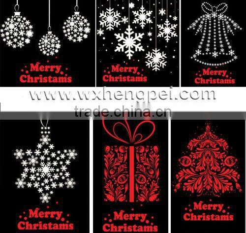 Christmas Window Sticker Decoration White Snow Sticker