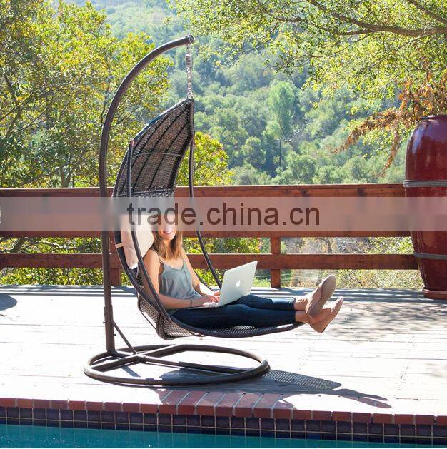 2017 Trade Assurance Modern design rattan outdoor Tengo Hanging Chair