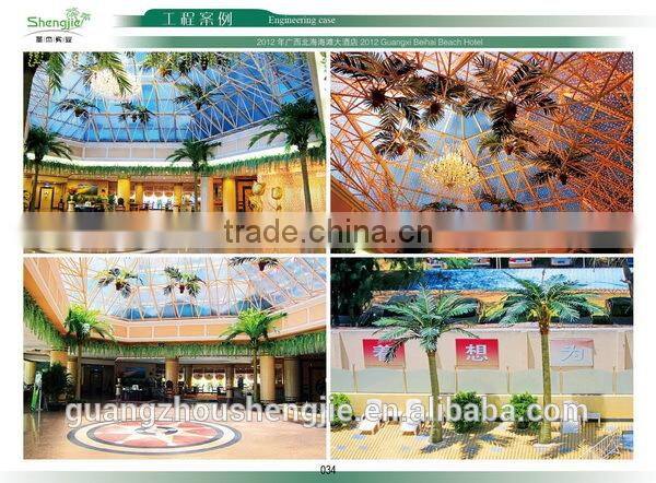 outdoor decorative artificial lighted tree fake lighted tree