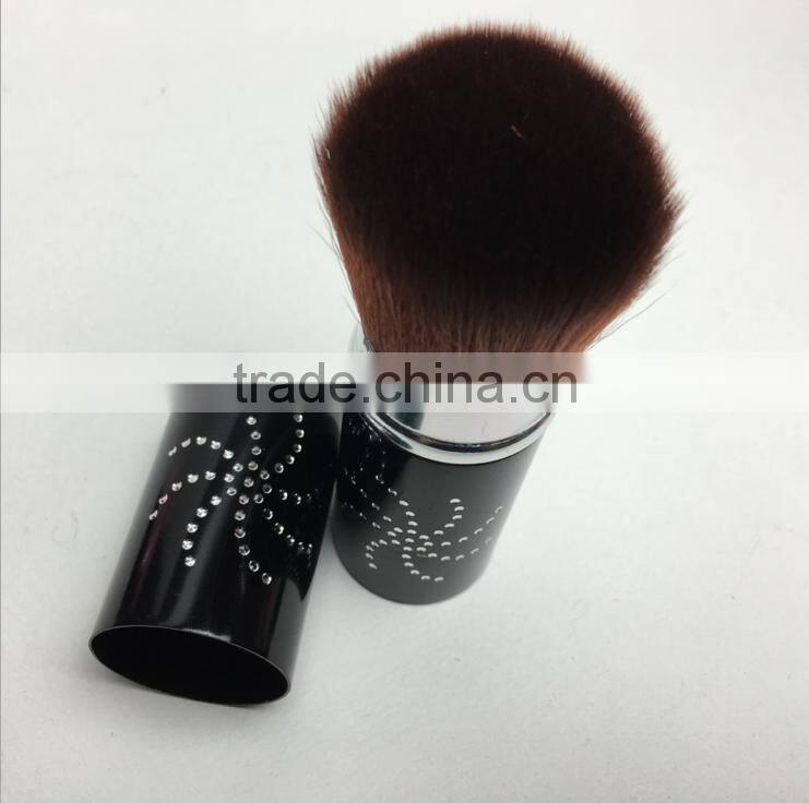 single makeup brush kabuki brush retractable makeup brush