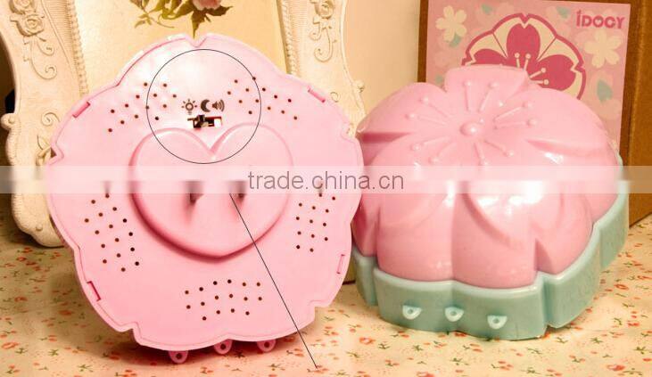 Plug Romantic Sakura Adjustable Voice Light Motion Sensor Led Night Light