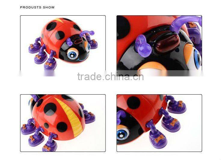 Supply fashion plastic cute beetle kids toys small order