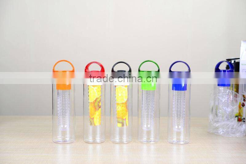 cheap fruit infusion water bottle Tritan bottle free factory directly