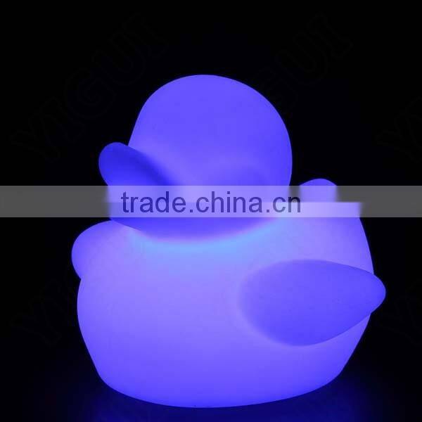 LED Duck shade table lamp toy/ fashion and popular led table lamp for baby toy