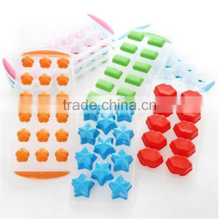custom design FDA & LFGB silicone ice cube tray, ice molds and cake molds