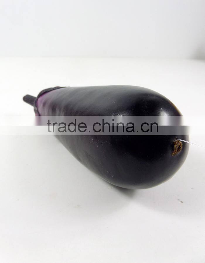 artificial PE eggplant for decoration