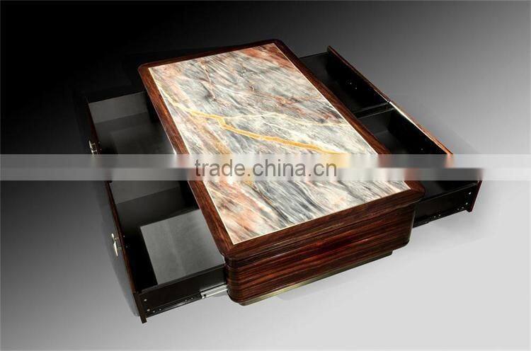 new coming nature italian marble top living room coffee table for sale