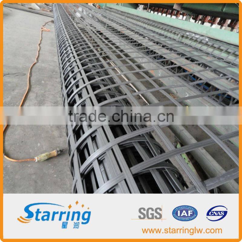 plastic soil stabilization fiberglass geogrid