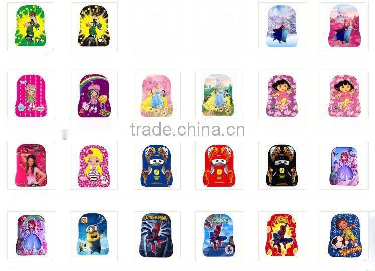 Cartoon Kids Suitcase Trolley School Bag 450321