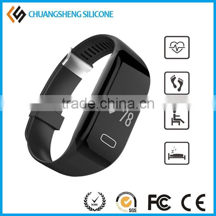 2016 New arrival Bluetooth bracelet, Heart rate watch, multifunctional pedometer