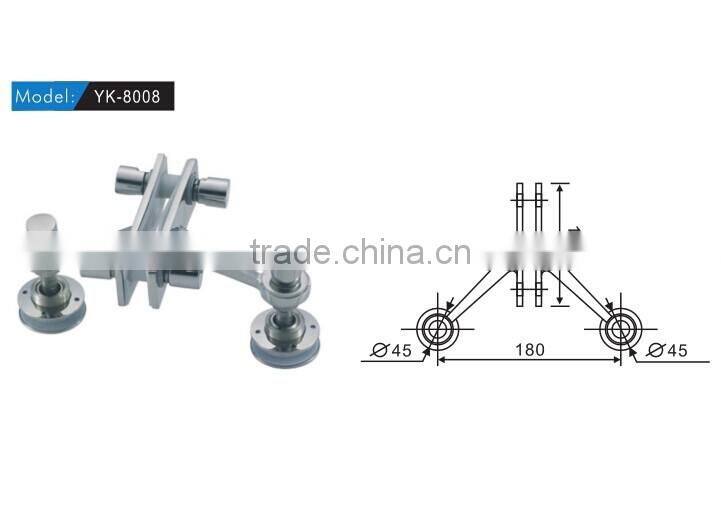 Stainless Steel glass spider YK-8008