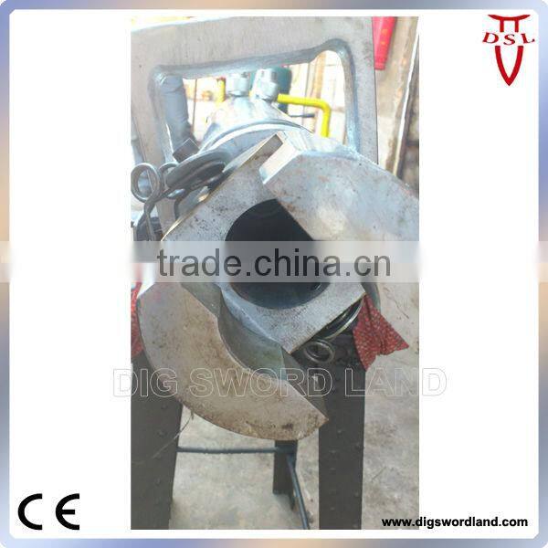 Hydraulic rock splitter with power pack for natural stone