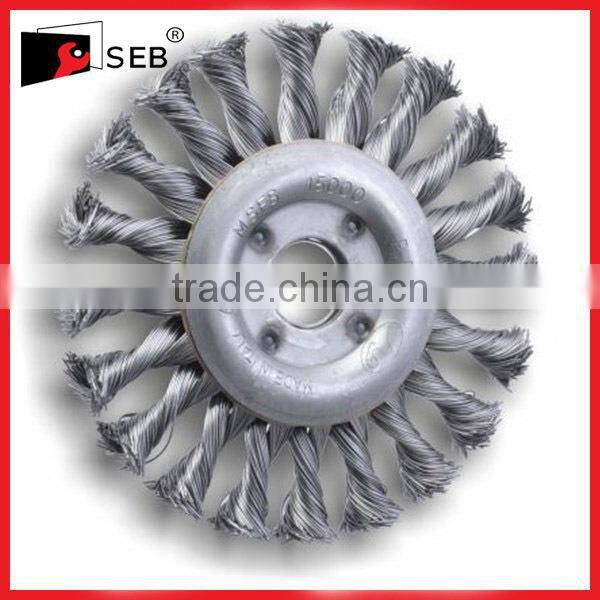 100mm Rotary brass wire wheel brush
