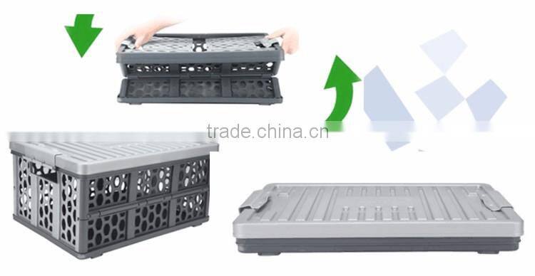 Best Quality Flexible Plastic Foldable Car Storage Box Organizer