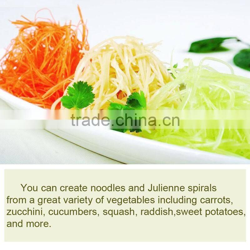 2017 New 2 in 1 Vegetable and Oranger Juicer kitchen spiral slicer