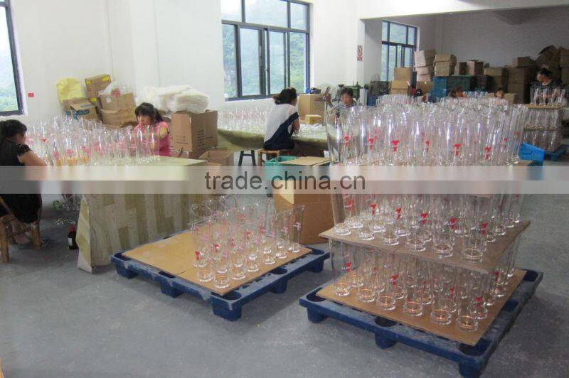 beer promotion plastic clear pitcher