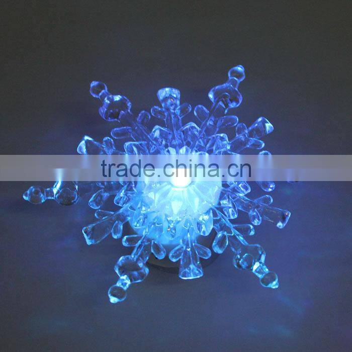 2015 Christmas Snow Flake LED Light Christmas party ,HOT085, Snow Flake Light for indoor and outdoor use