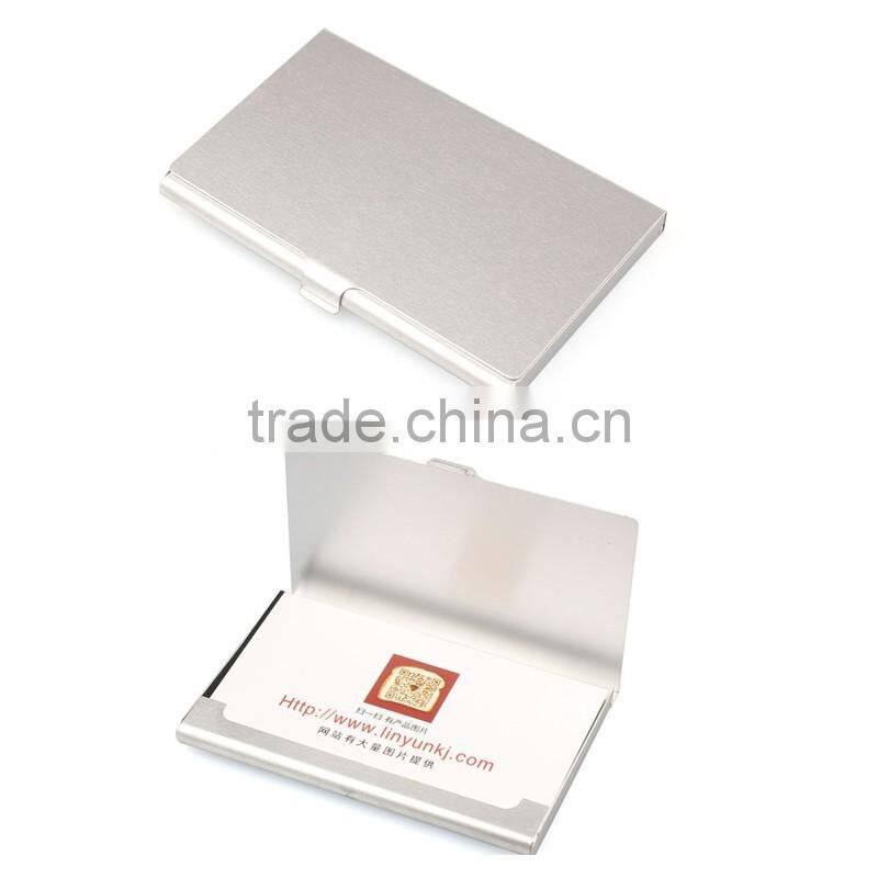 New Business Name Card Case Metal Box Keeper Holder
