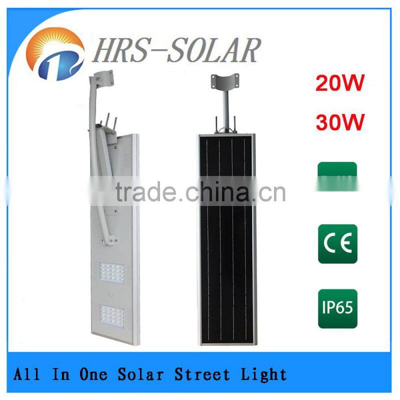 Solar panel/battery/controller/led light all-in-one lampada solare da giardino led