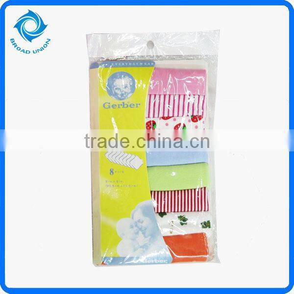 3PC 100% Cotton Baby Wascloth