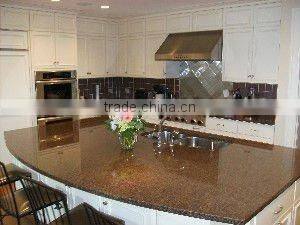 granite tropical brown countertop