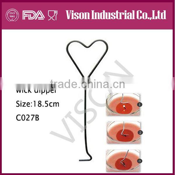 Vison industrial 2016wick trimmer candle scissors made in china candle tools