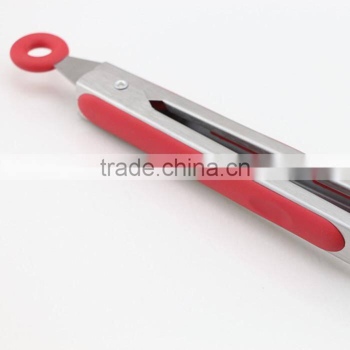 Kitchen Food Cooking Tongs With Hanging Hook