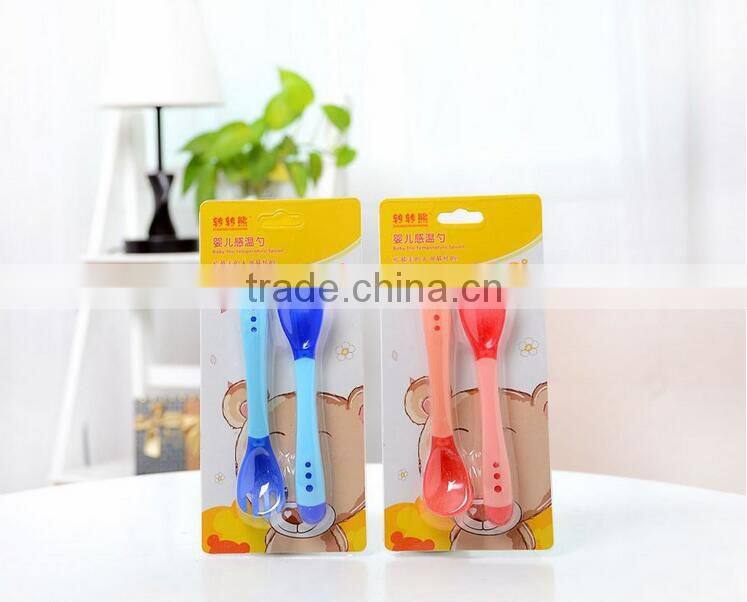 High quality silicone baby spoon rubber baby spoon