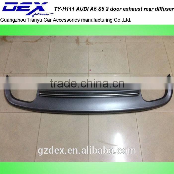 Auto A~UDI A5 S5 2 door exhaust rear diffuser