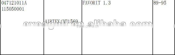 high quality SKODA auto water pump 047121011A AW1569