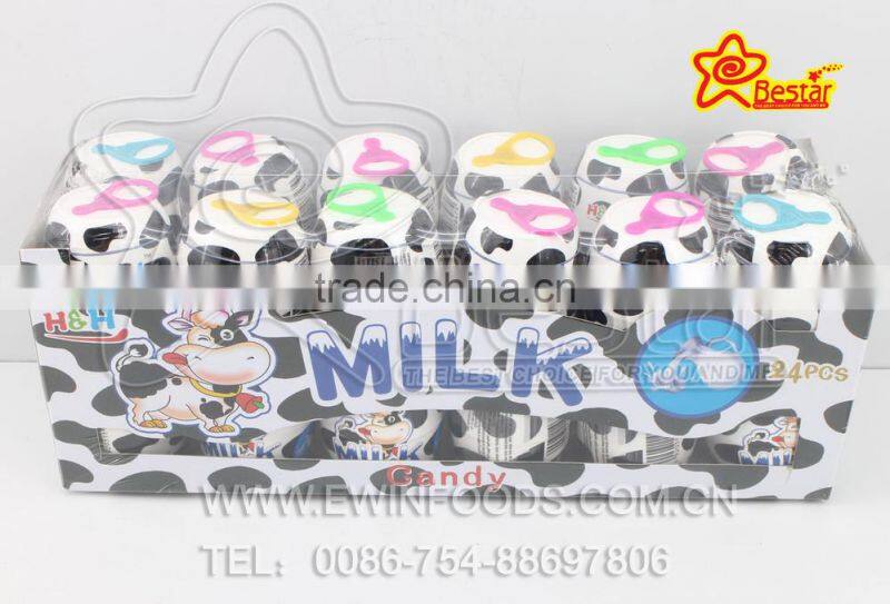 Small Funny Bucket Milk Hard Candy