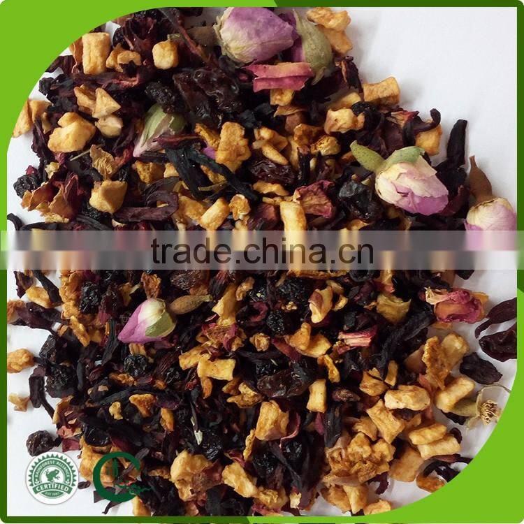 USA Standard 100% Natural Blended Fruit Flower Flavor Tea
