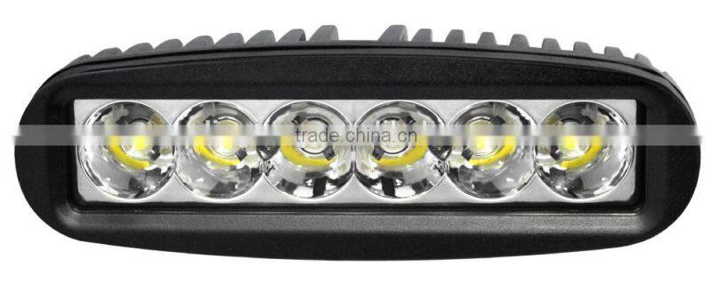 18w slim led light bar offroad led driving light bar Epistar led work light