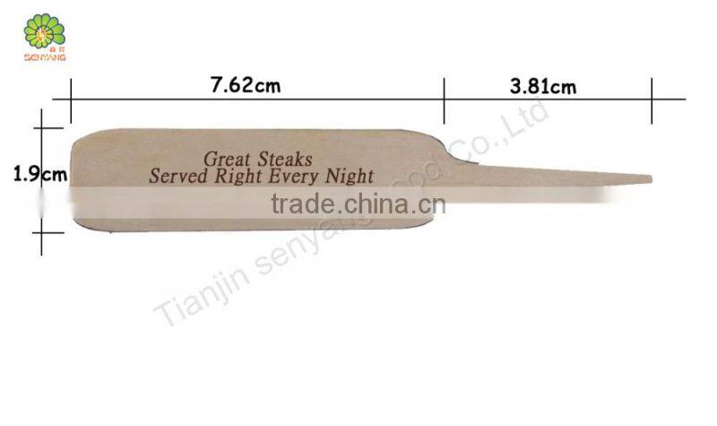disposable barbecue skewer wooden bbq skewer