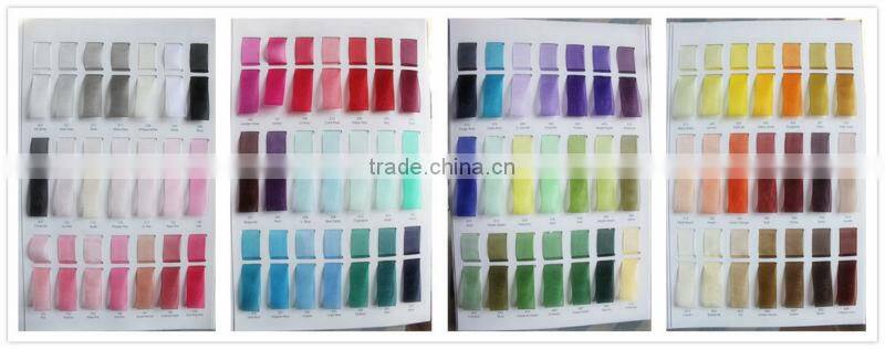 MSD wholesale ribbon flower for socks decorations,mini handmade ribbon flower